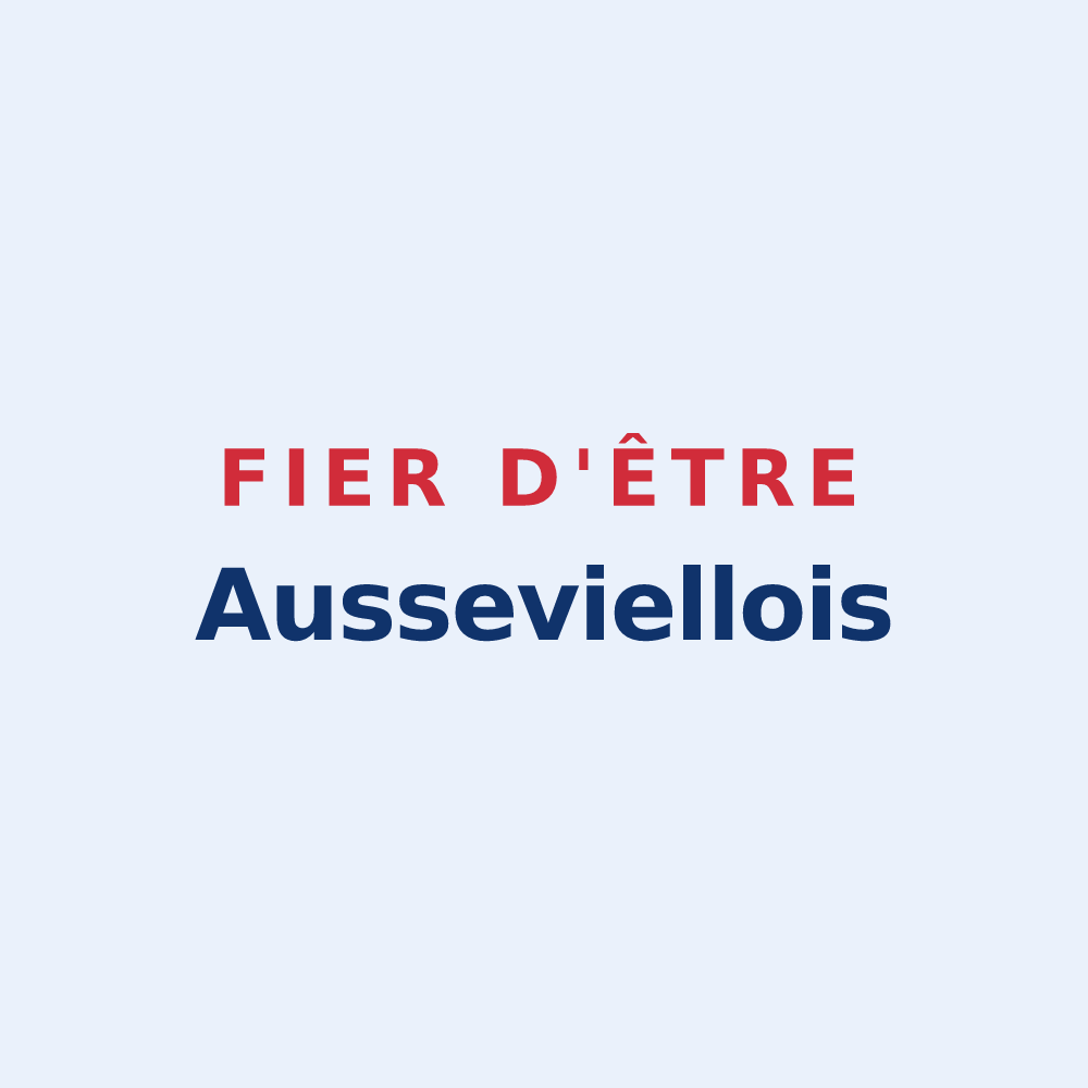 Sticker « Fier d'être Ausseviellois » — design pour Aussevielle