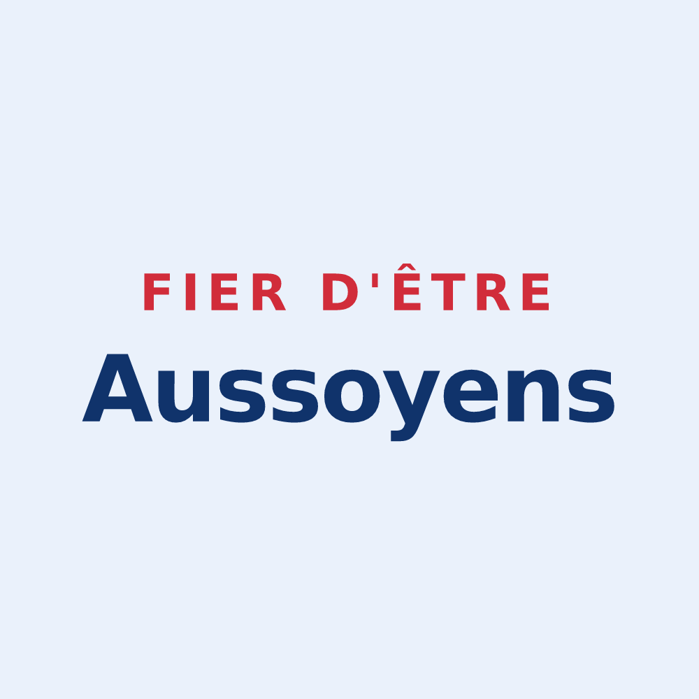 Sticker « Fier d'être Aussoyens » — design pour Aussois