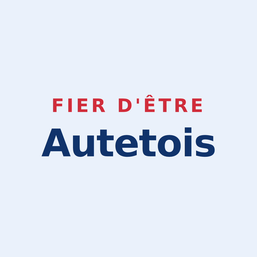 Sticker « Fier d'être Autetois » — design pour Autet