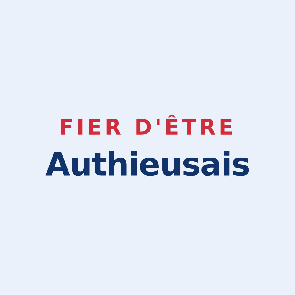 Sticker « Fier d'être Authieusais » — design pour Authieux-Ratiéville