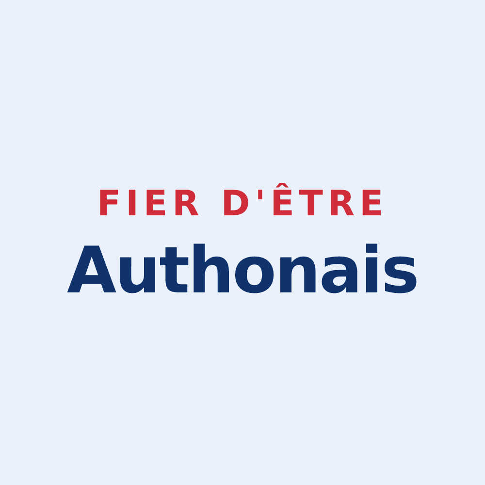 Sticker « Fier d'être Authonais » — design pour Authon-la-Plaine