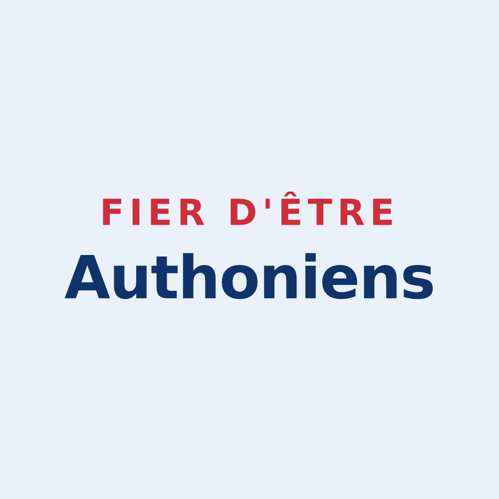 Sticker « Fier d'être Authoniens » — design pour Authou
