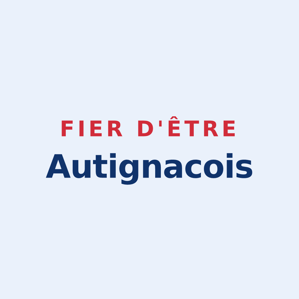 Sticker « Fier d'être Autignacois » — design pour Autignac