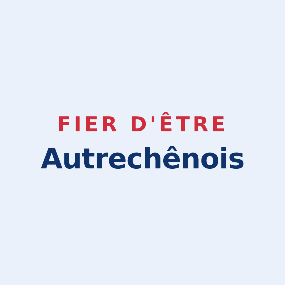 Sticker « Fier d'être Autrechênois » — design pour Autrechêne