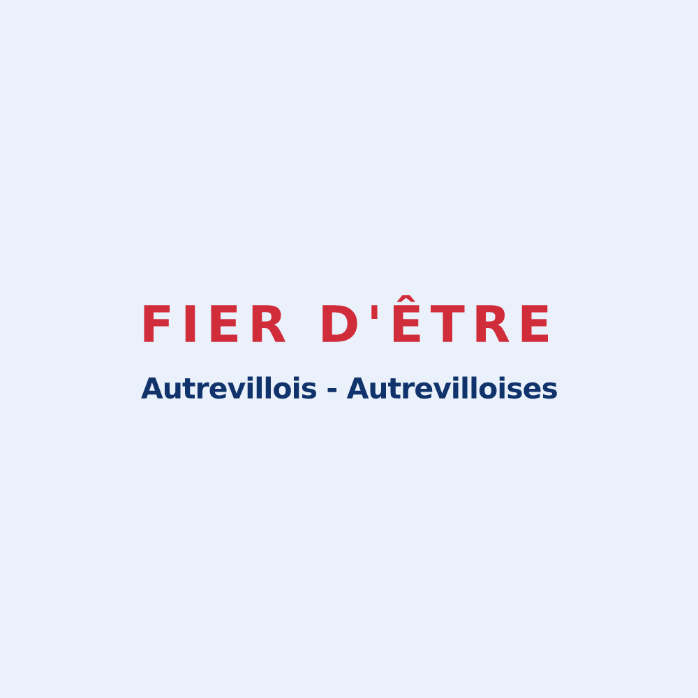 Sticker « Fier d'être Autrevillois - Autrevilloises » — design pour Autreville-sur-la-Renne