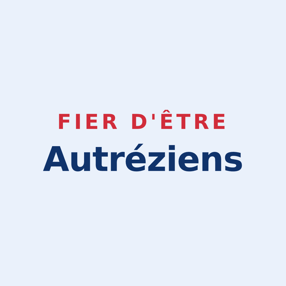Sticker « Fier d'être Autréziens » — design pour Autrey-lès-Cerre
