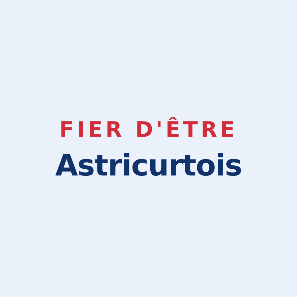 Sticker « Fier d'être Astricurtois » — design pour Autricourt