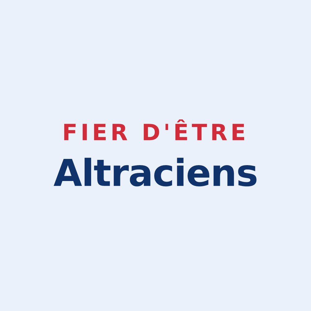 Sticker « Fier d'être Altraciens » — design pour Autruy-sur-Juine