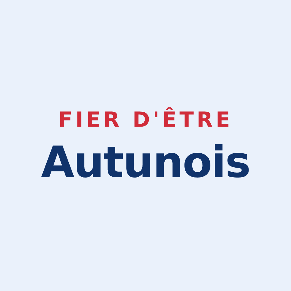 Sticker « Fier d'être Autunois » — design pour Autun