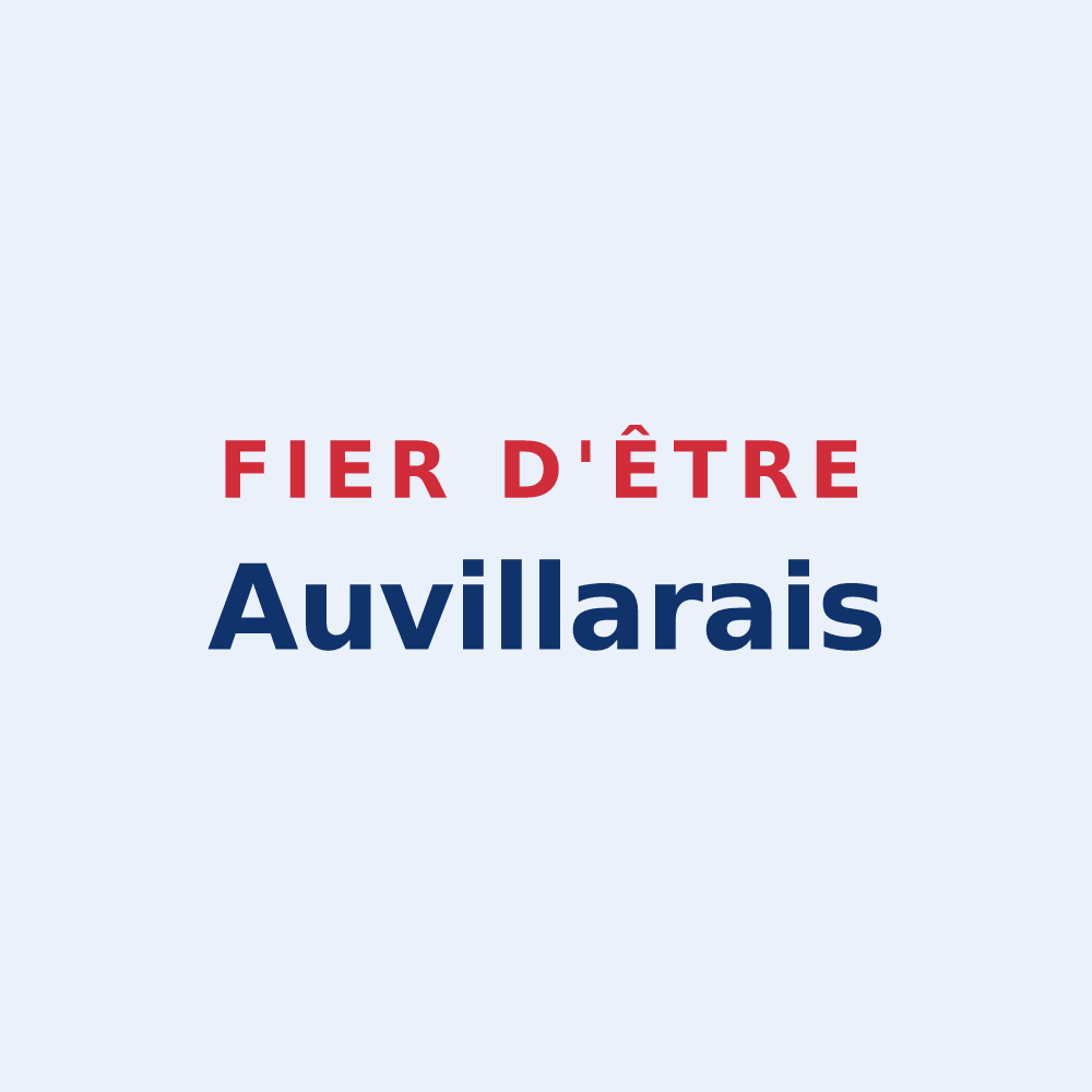 Sticker « Fier d'être Auvillarais » — design pour Auvillar