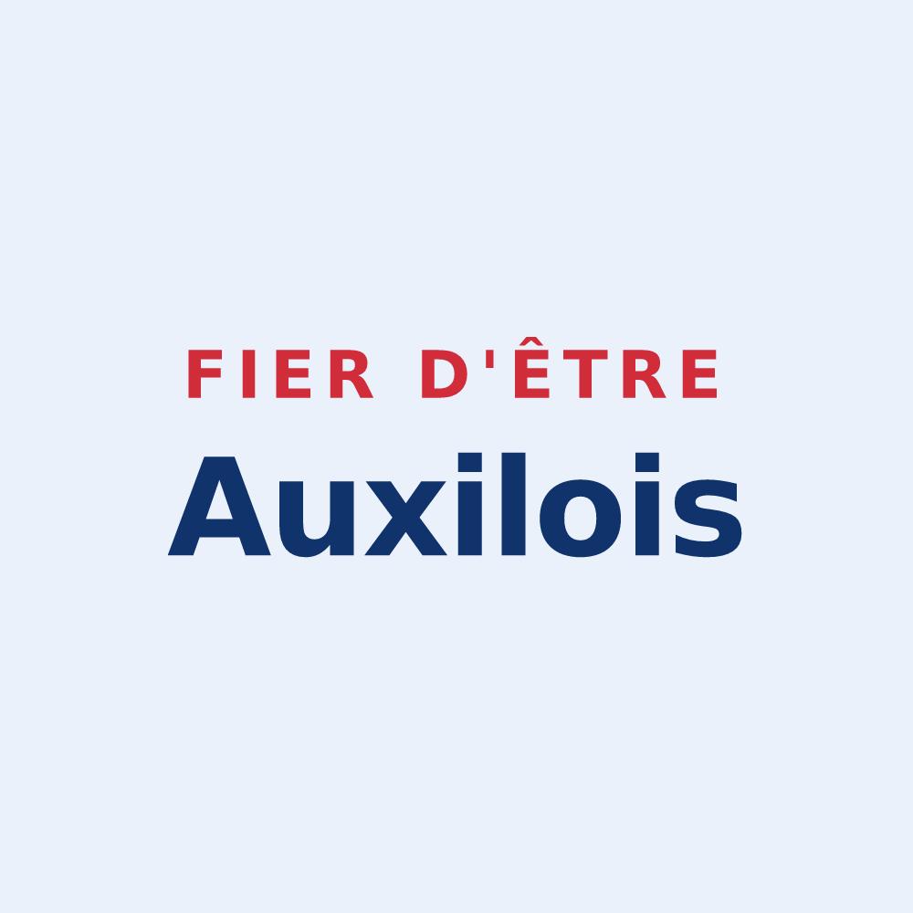 Sticker « Fier d'être Auxilois » — design pour Auxi-le-Château