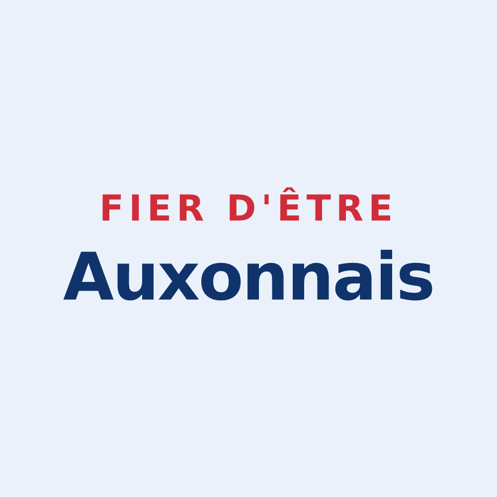 Sticker « Fier d'être Auxonnais » — design pour Auxonne