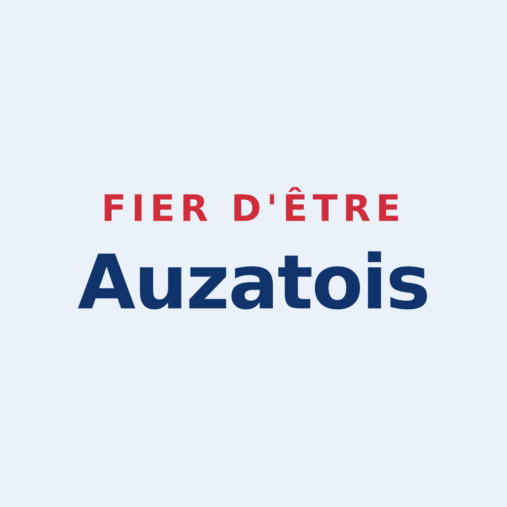 Sticker « Fier d'être Auzatois » — design pour Auzat-la-Combelle