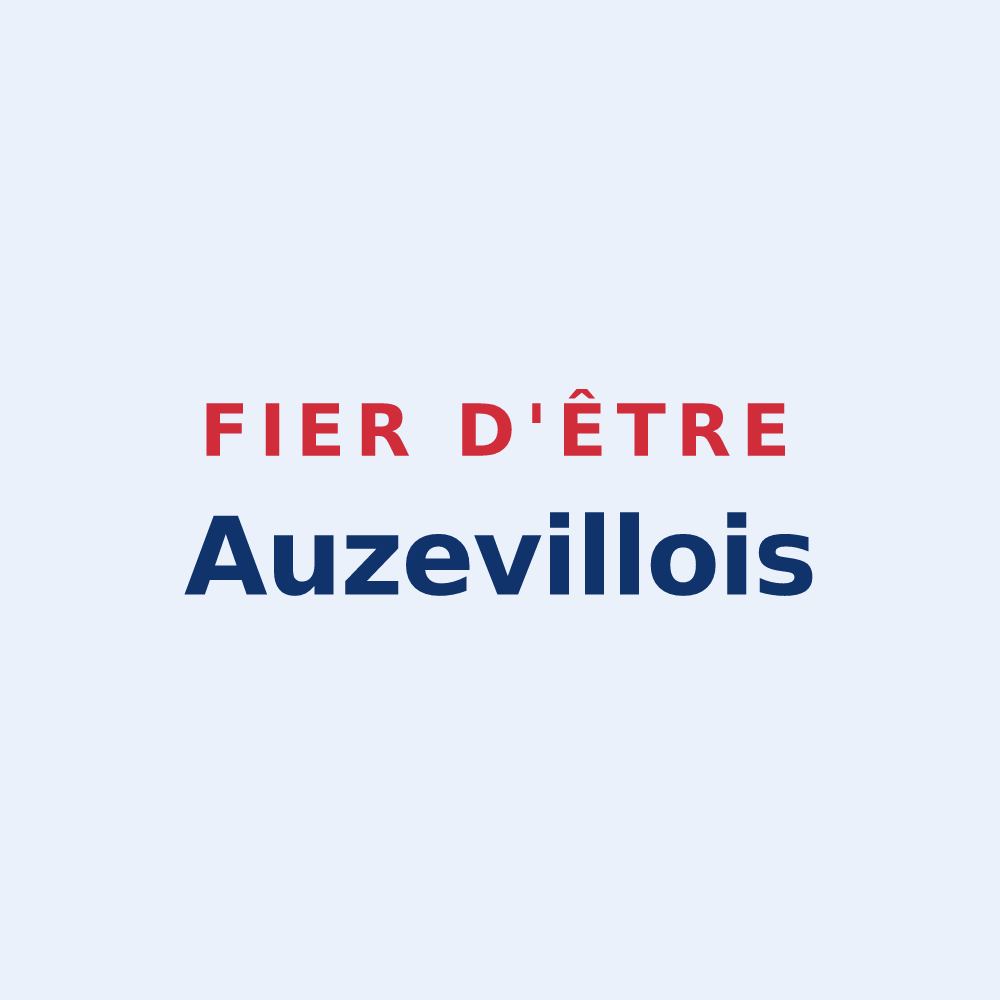 Sticker « Fier d'être Auzevillois » — design pour Auzeville-Tolosane