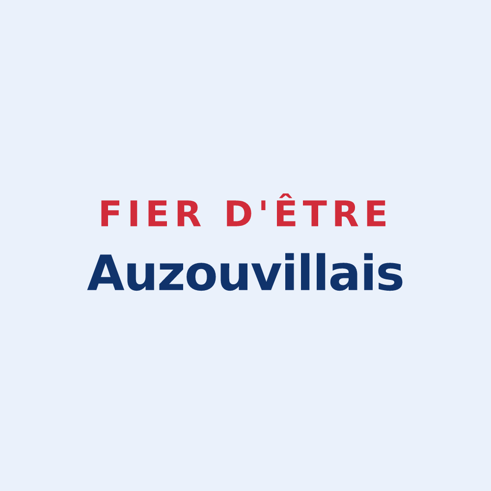 Sticker « Fier d'être Auzouvillais » — design pour Auzouville-l'Esneval