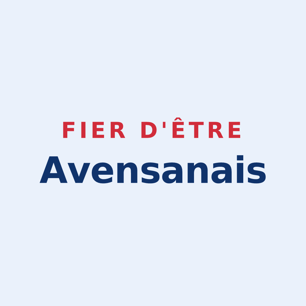 Sticker « Fier d'être Avensanais » — design pour Avensan