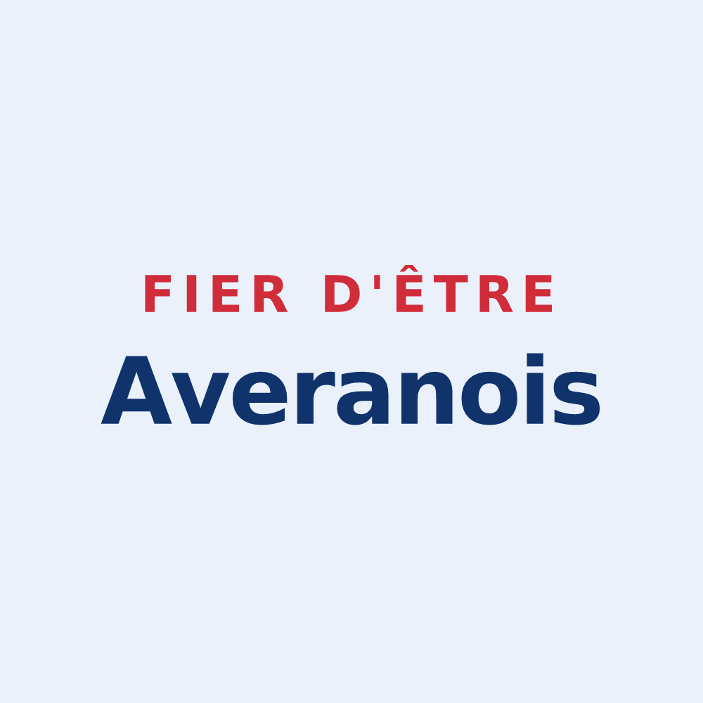 Sticker « Fier d'être Averanois » — design pour Averan