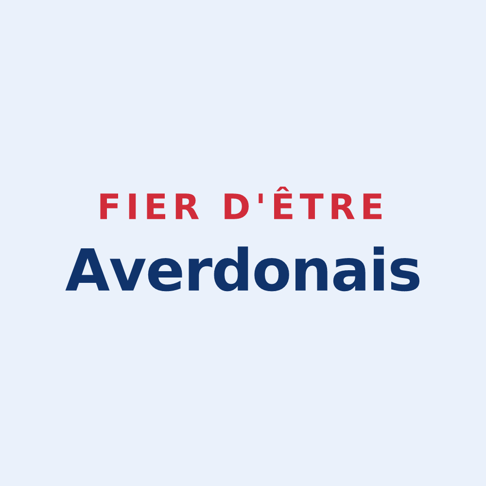 Sticker « Fier d'être Averdonais » — design pour Averdon