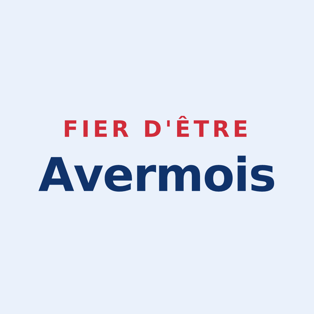 Sticker « Fier d'être Avermois » — design pour Avermes