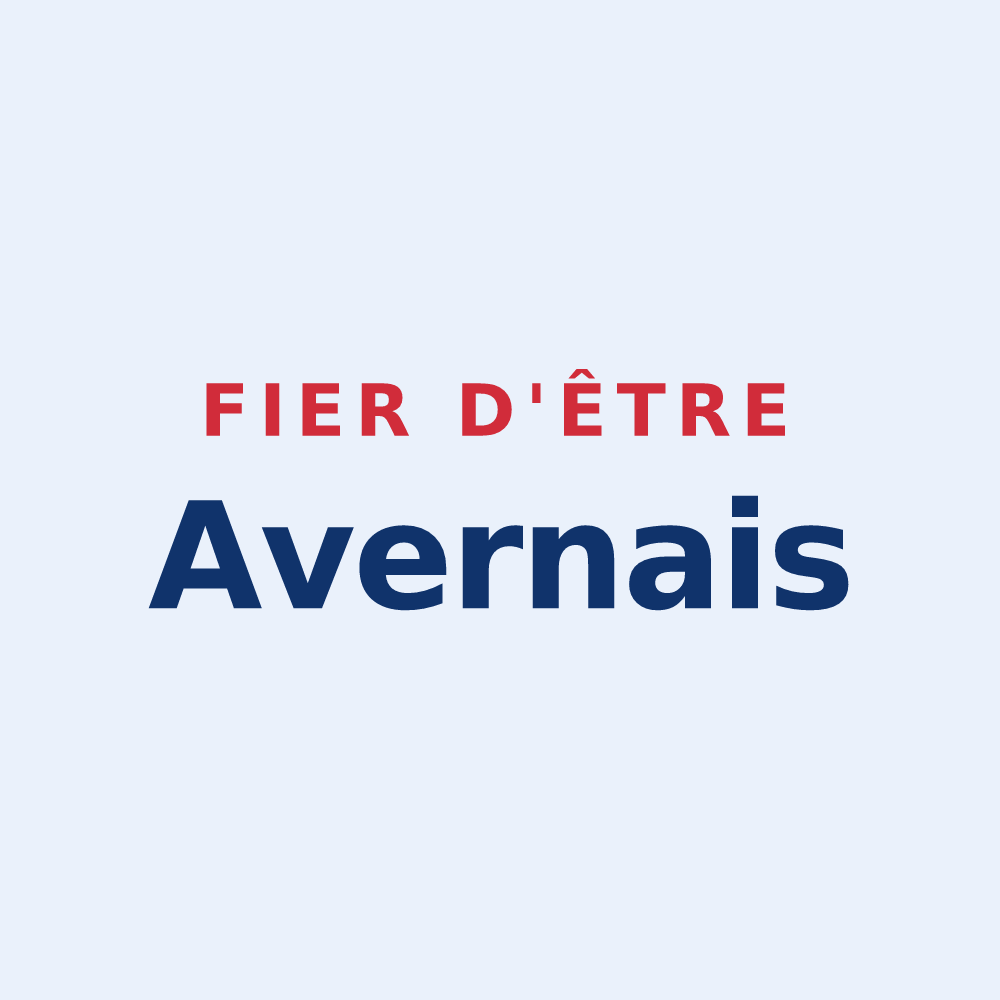 Sticker « Fier d'être Avernais » — design pour Avernes-Saint-Gourgon