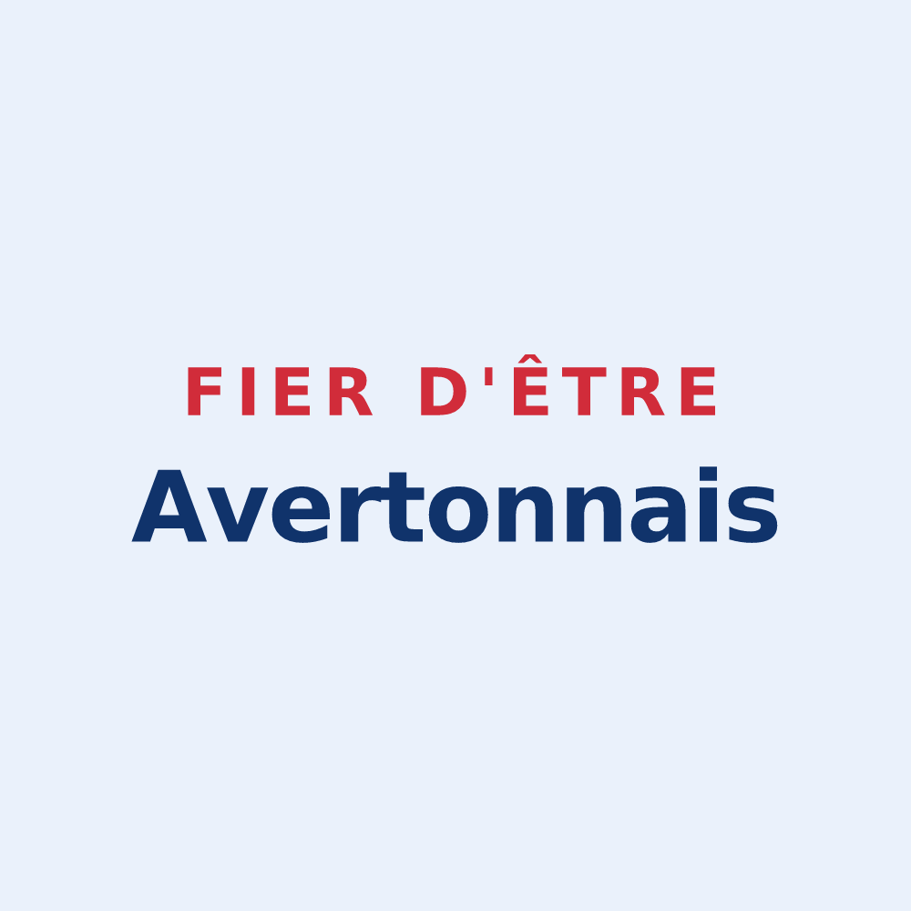 Sticker « Fier d'être Avertonnais » — design pour Averton
