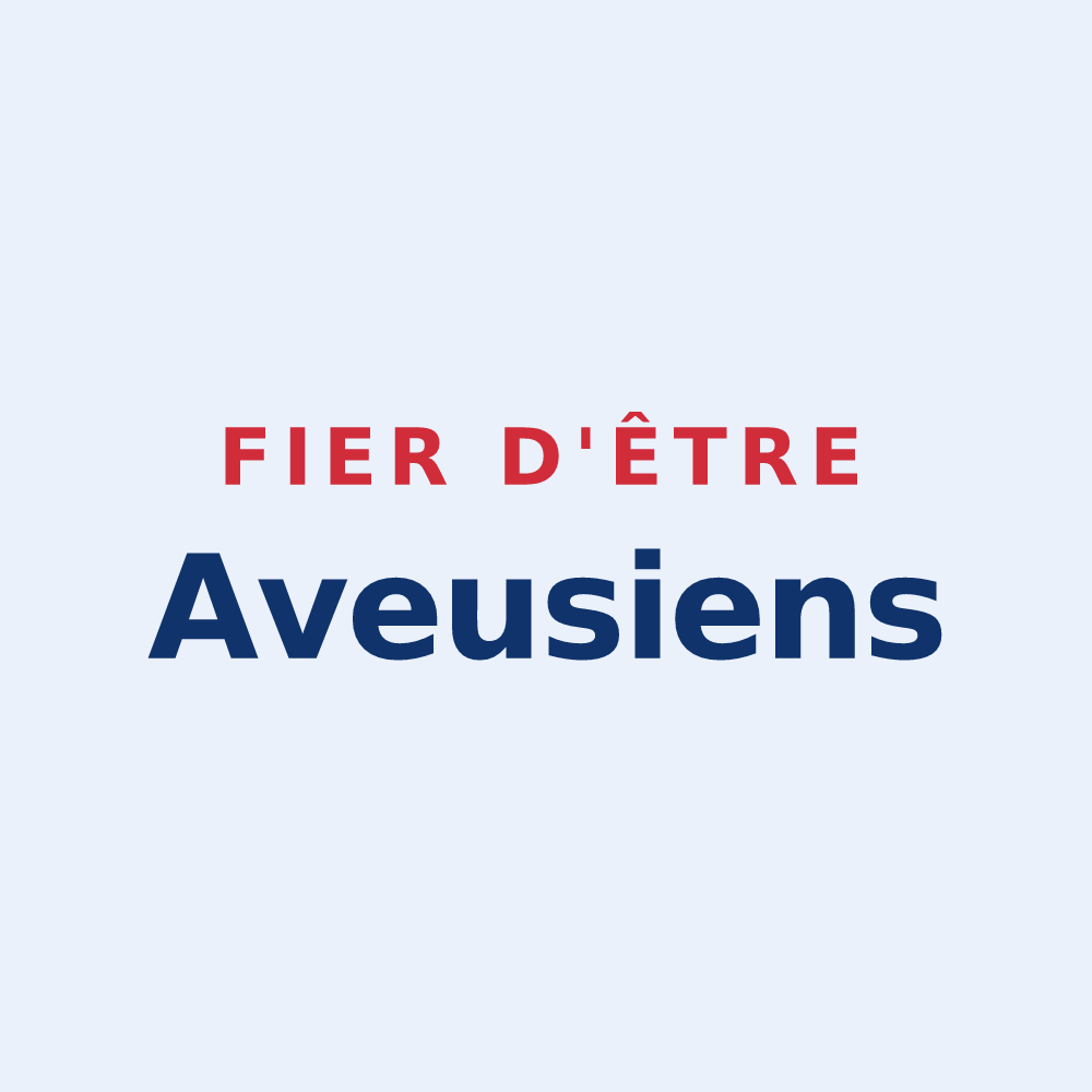 Sticker « Fier d'être Aveusiens » — design pour Aveux