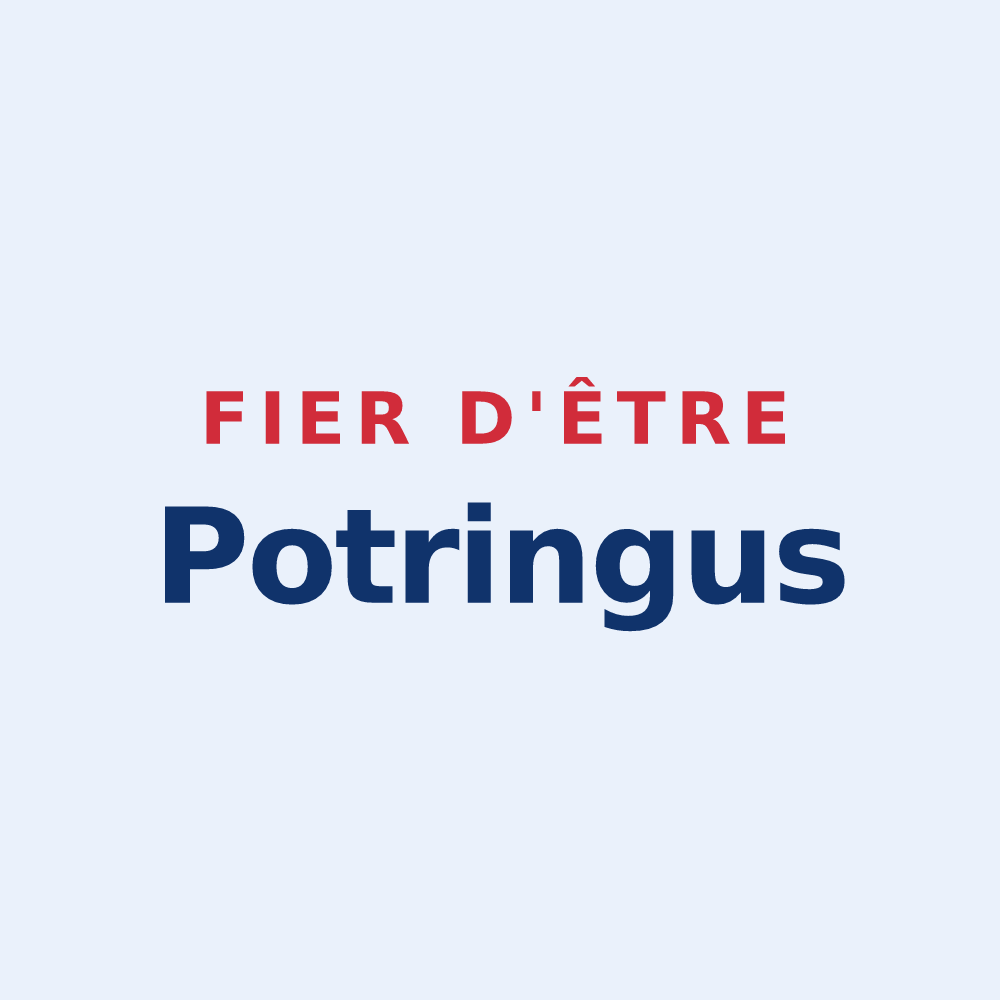 Sticker « Fier d'être Potringus » — design pour Avignon-lès-Saint-Claude