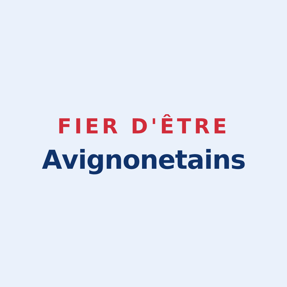 Sticker « Fier d'être Avignonetains » — design pour Avignonet-Lauragais