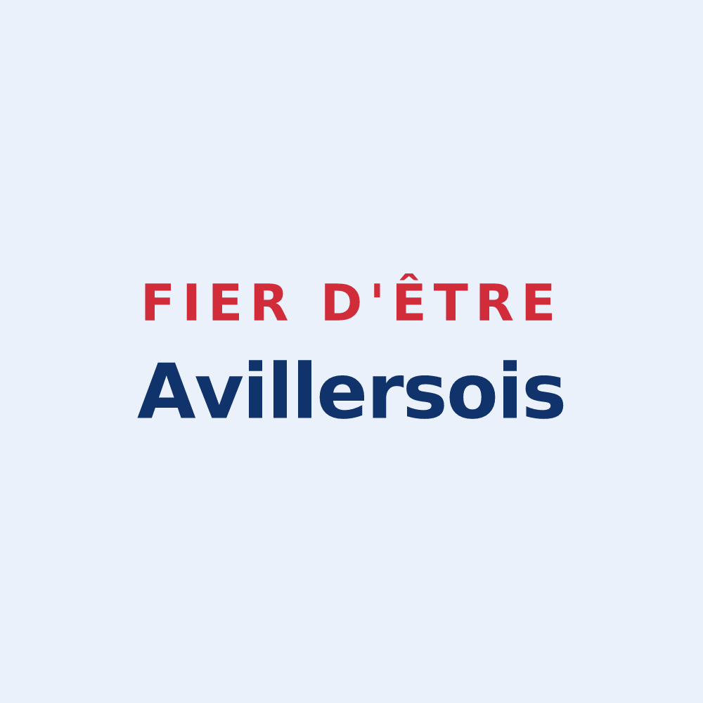 Sticker « Fier d'être Avillersois » — design pour Avillers