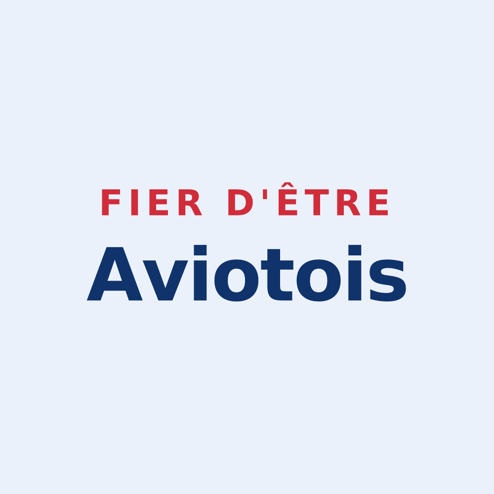 Sticker « Fier d'être Aviotois » — design pour Avioth