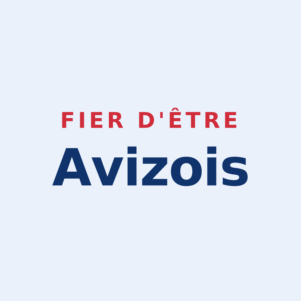 Sticker « Fier d'être Avizois » — design pour Avize