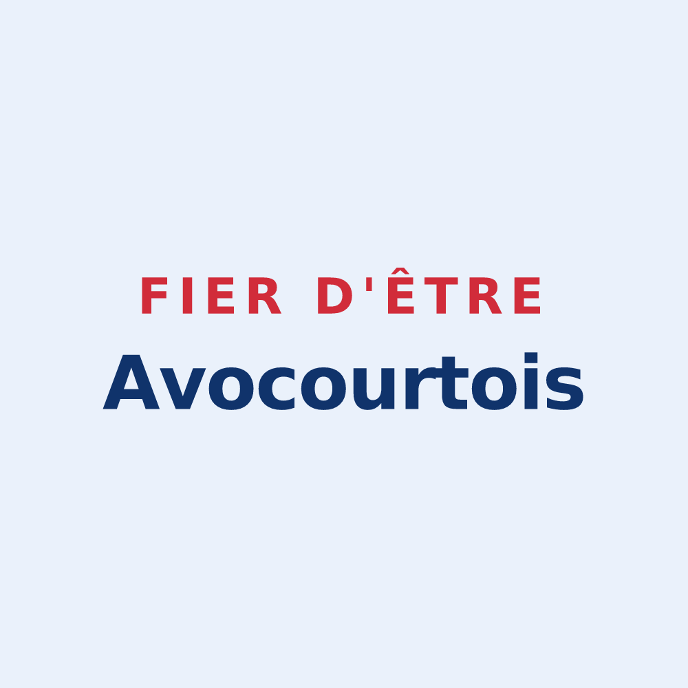 Sticker « Fier d'être Avocourtois » — design pour Avocourt