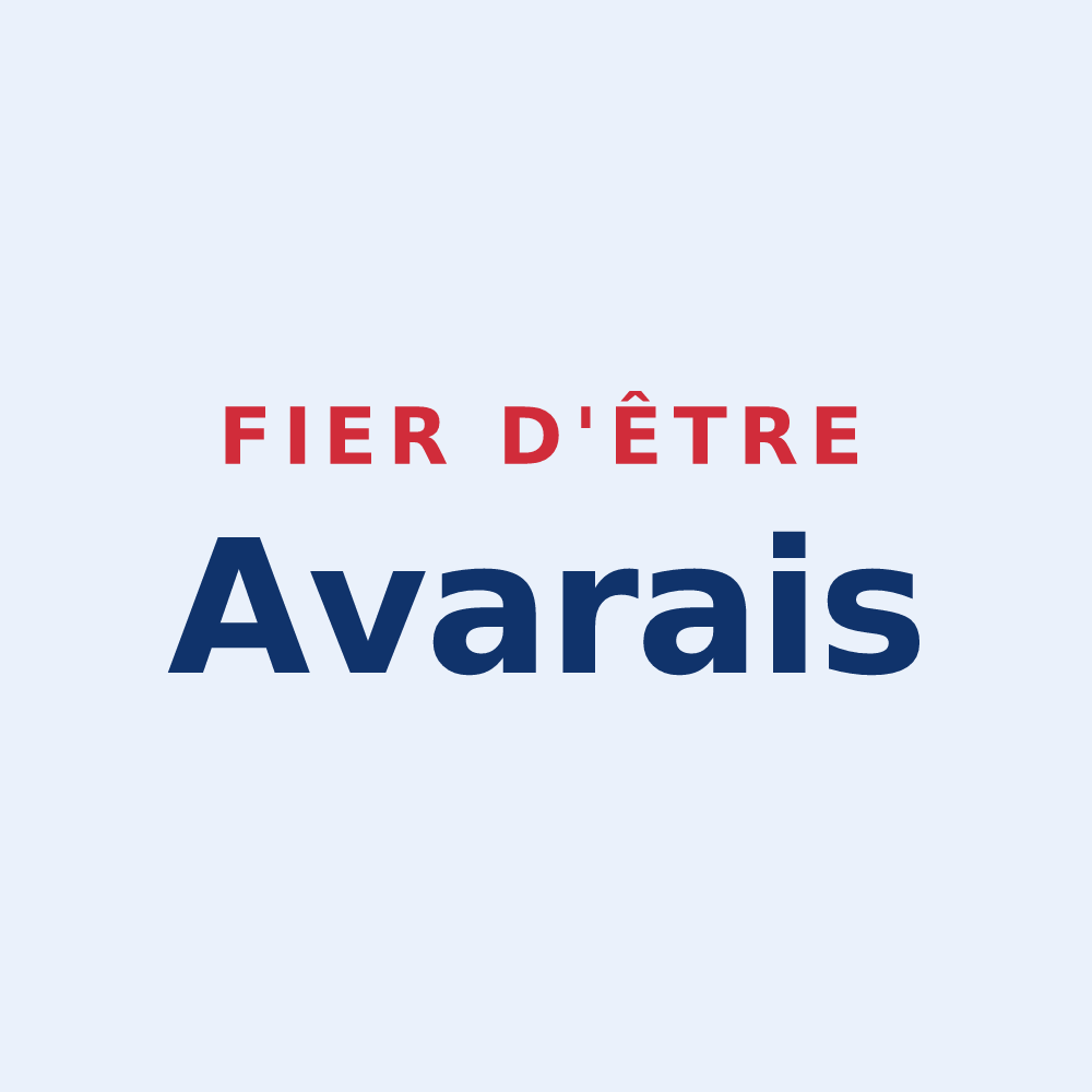 Sticker « Fier d'être Avarais » — design pour Avord