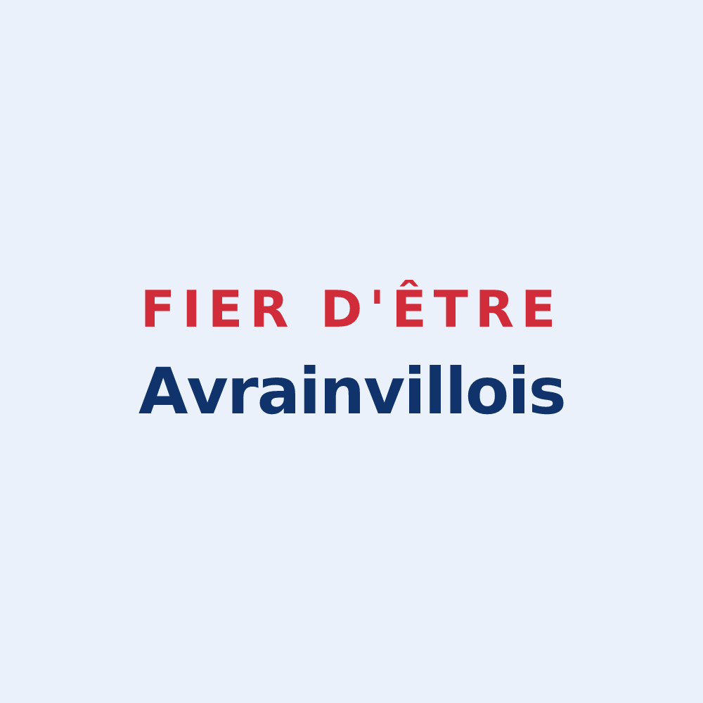 Sticker « Fier d'être Avrainvillois » — design pour Avrainville