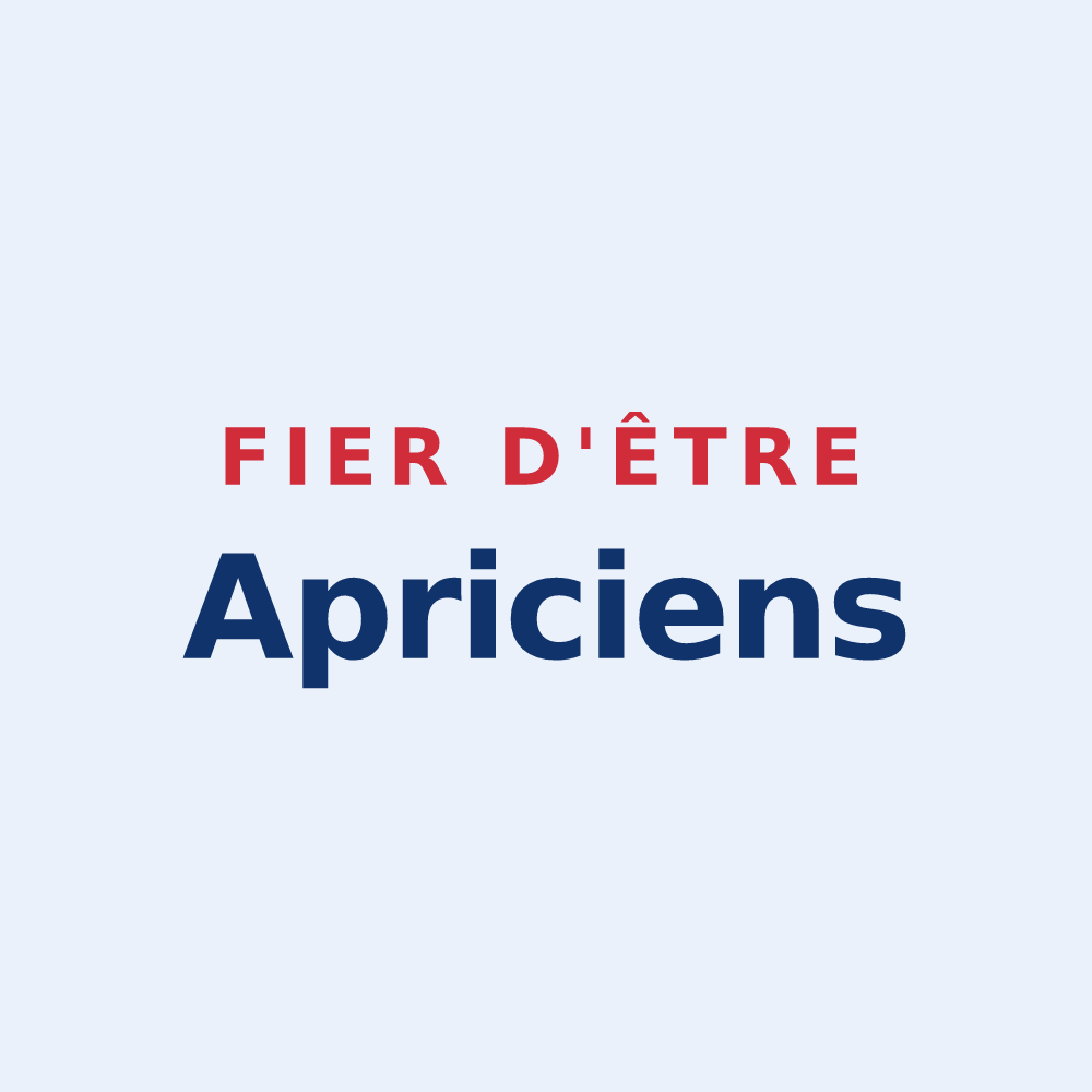 Sticker « Fier d'être Apriciens » — design pour Avressieux