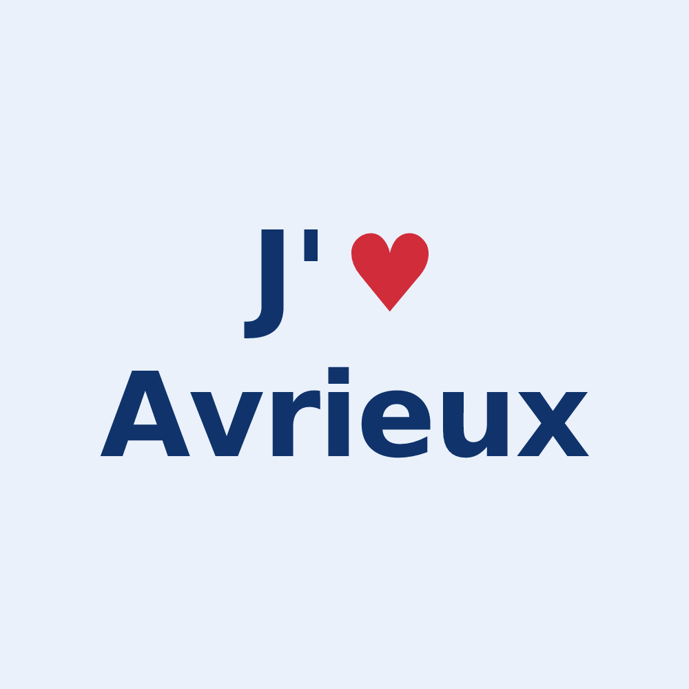 Sticker personnalisé Avrieux — design J'aime Avrieux