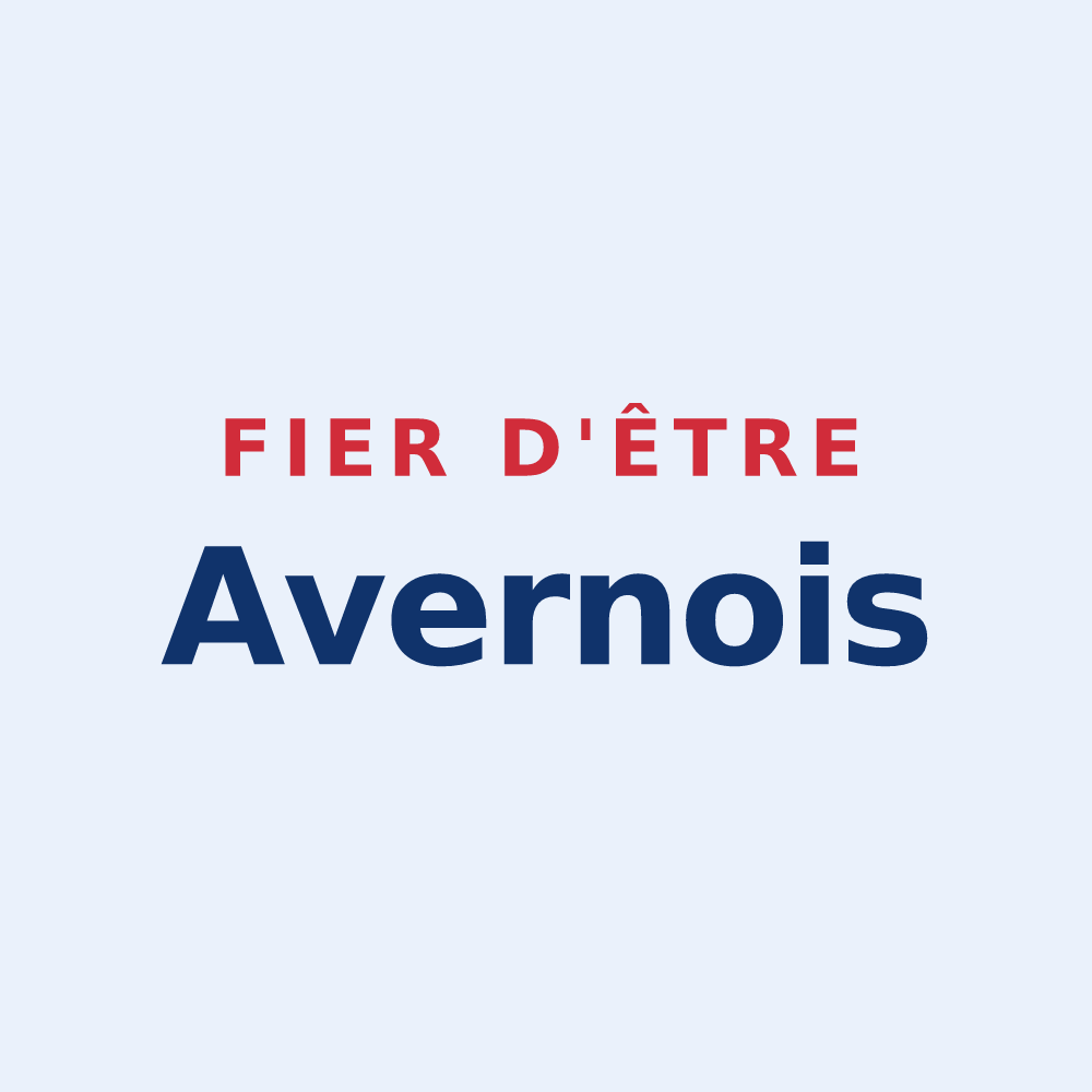 Sticker « Fier d'être Avernois » — design pour Avrigny