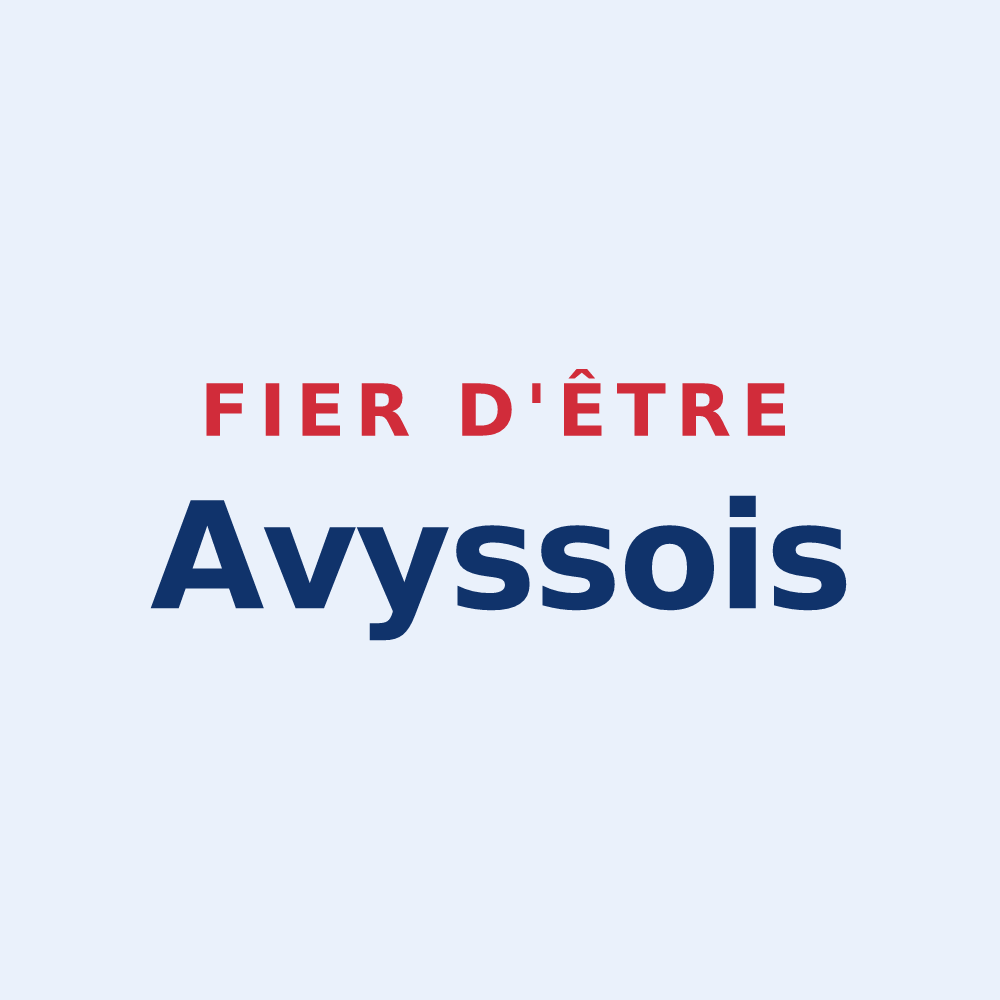 Sticker « Fier d'être Avyssois » — design pour Avy