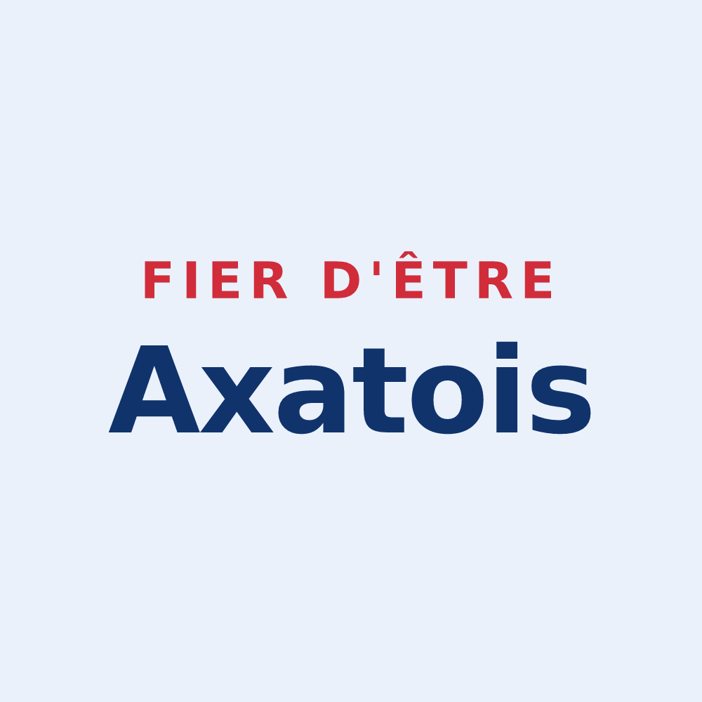Sticker « Fier d'être Axatois » — design pour Axat