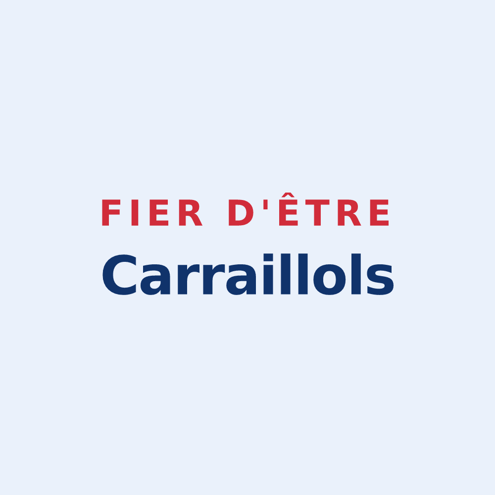 Sticker « Fier d'être Carraillols » — design pour Ayguatébia-Talau