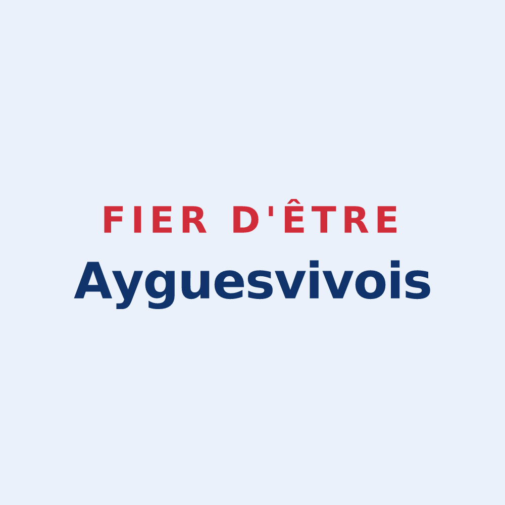 Sticker « Fier d'être Ayguesvivois » — design pour Ayguesvives