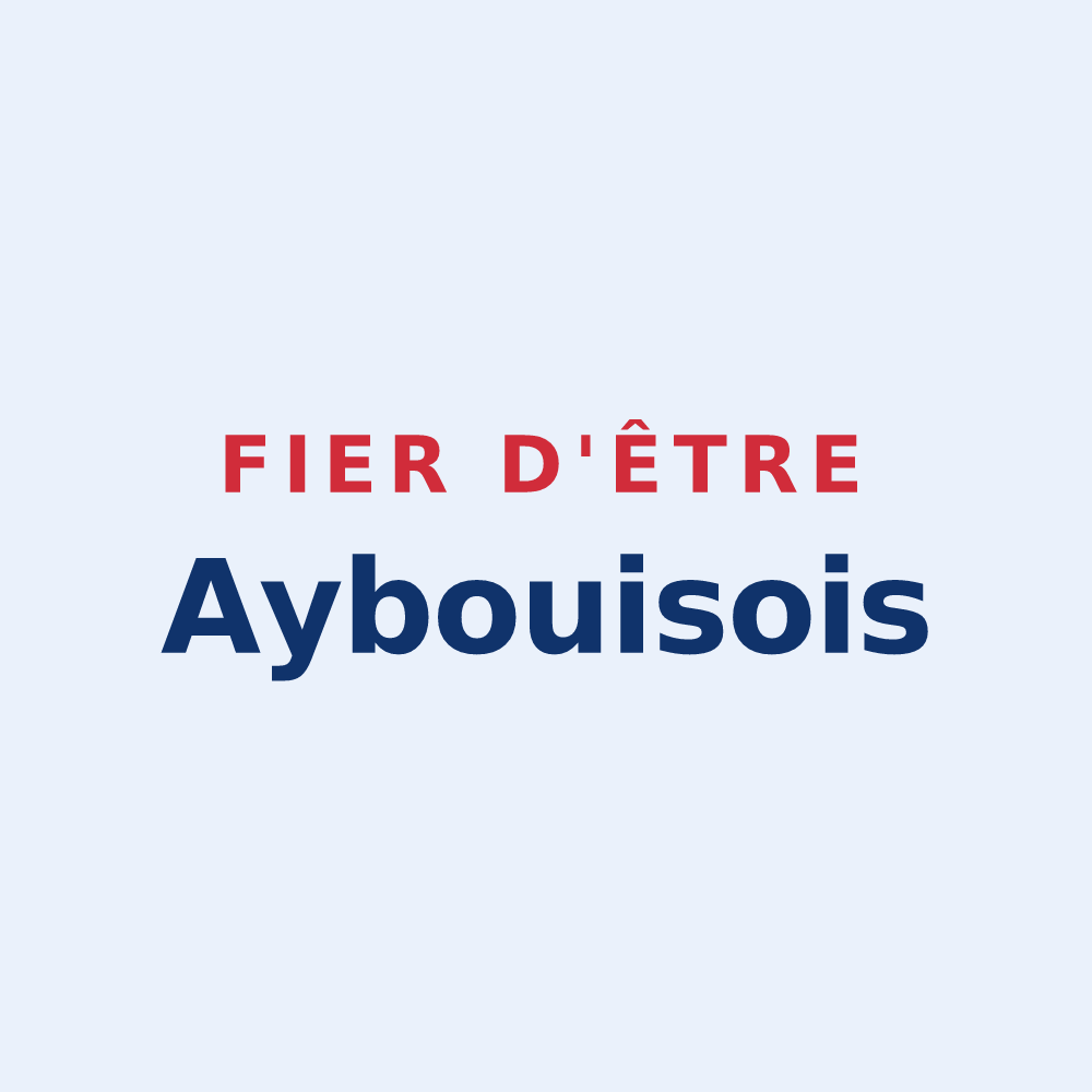 Sticker « Fier d'être Aybouisois » — design pour Ayros-Arbouix