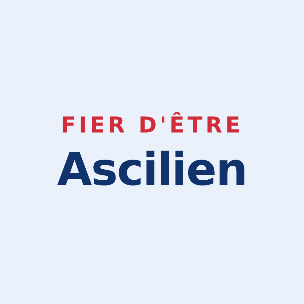 Sticker « Fier d'être Ascilien » — design pour Ayzieu