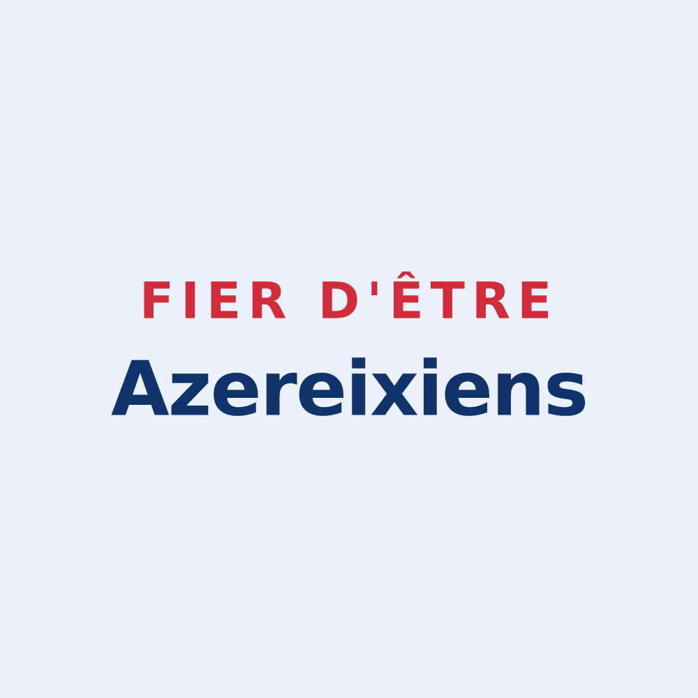 Sticker « Fier d'être Azereixiens » — design pour Azereix
