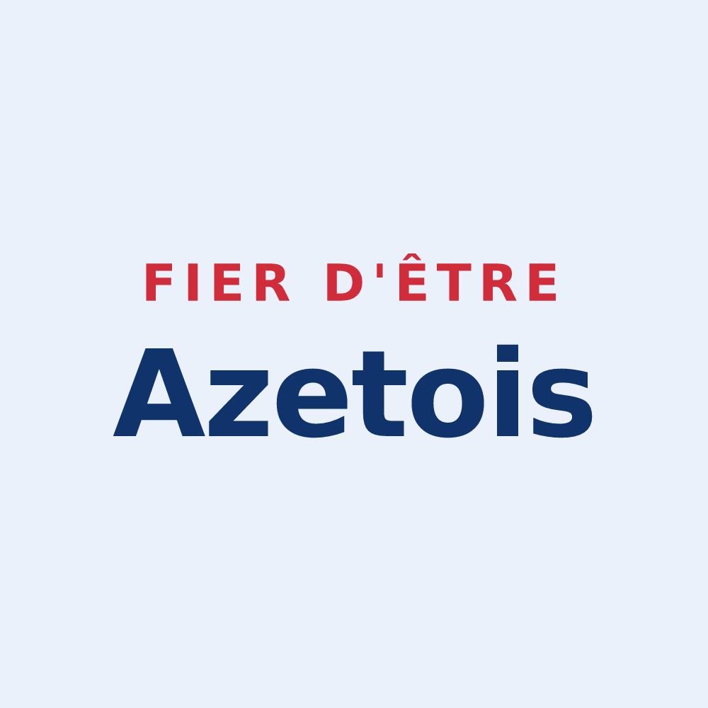Sticker « Fier d'être Azetois » — design pour Azet