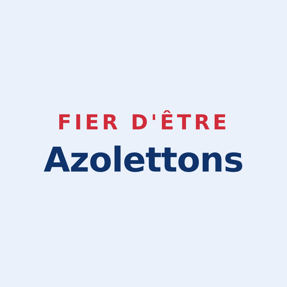Sticker « Fier d'être Azolettons » — design pour Azolette
