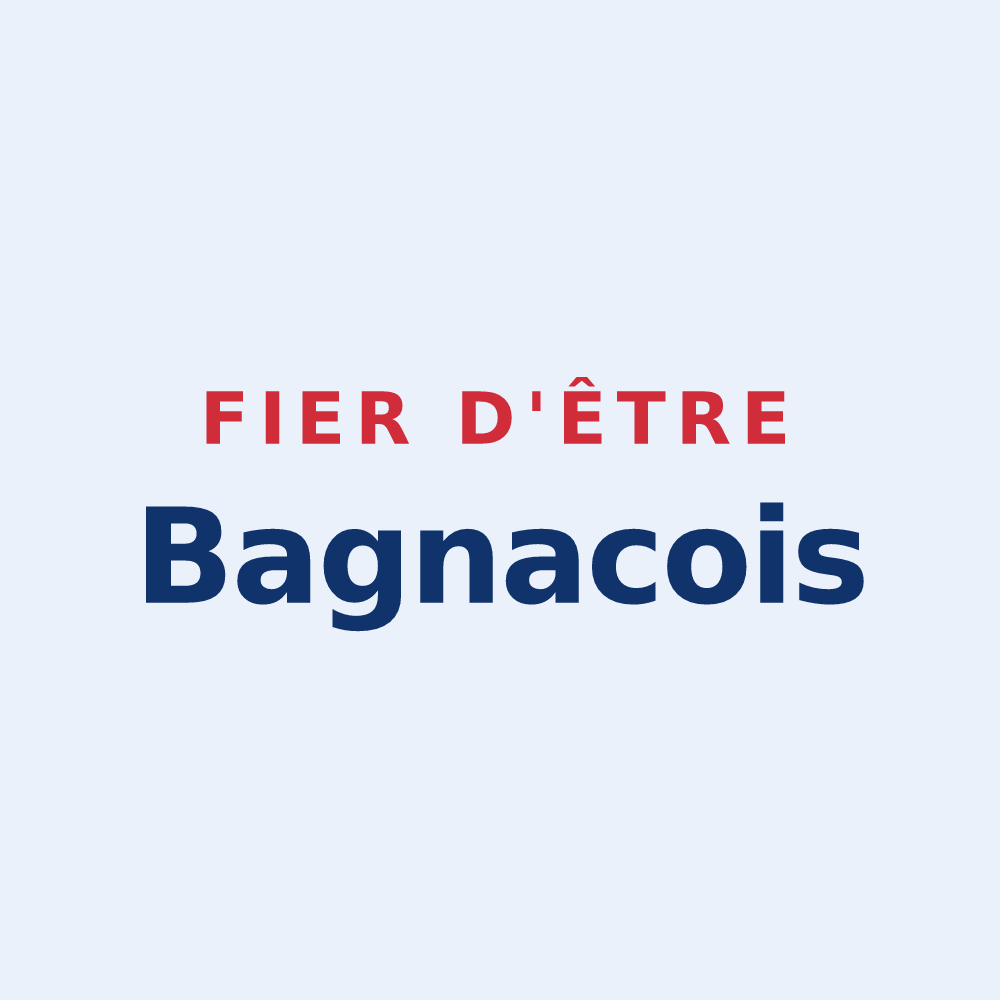 Sticker « Fier d'être Bagnacois » — design pour Bagnac-sur-Célé