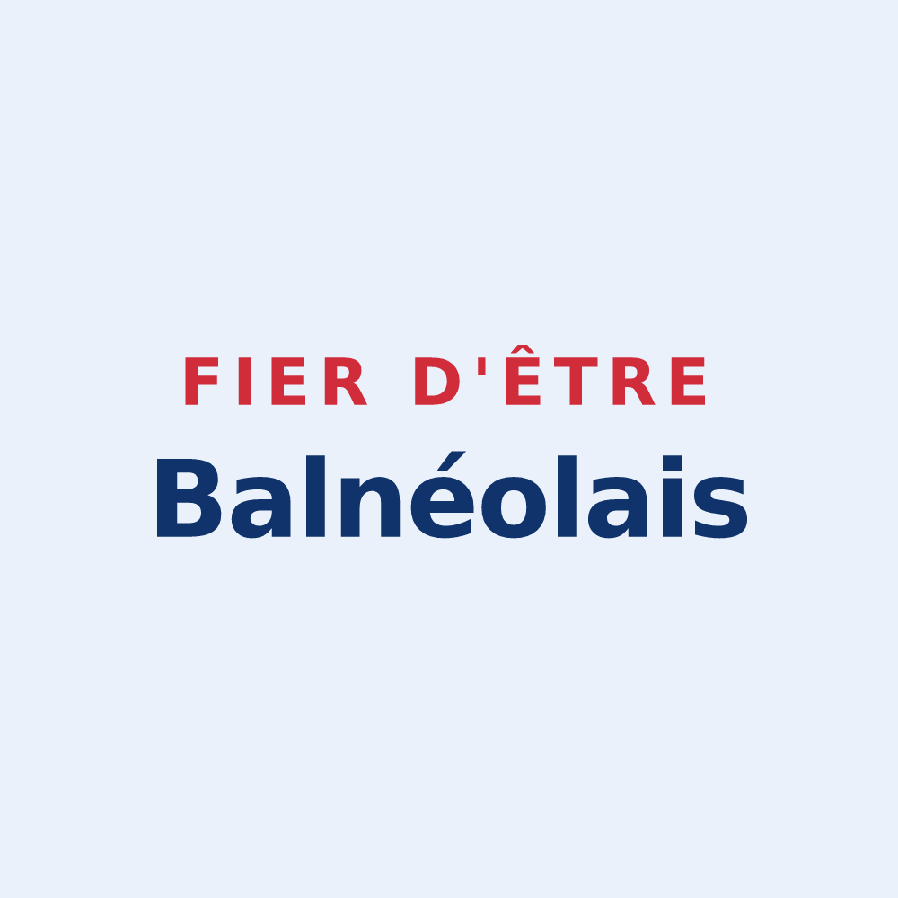 Sticker « Fier d'être Balnéolais » — design pour Bagneux
