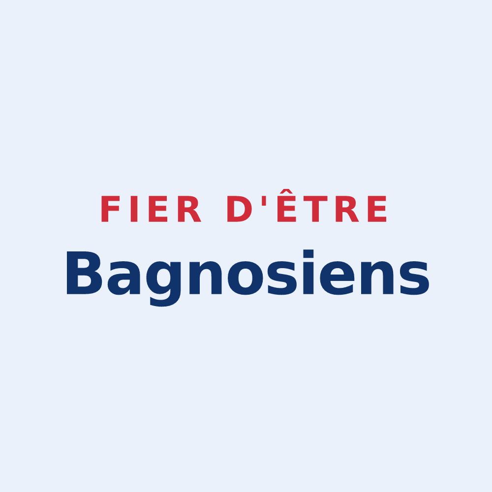 Sticker « Fier d'être Bagnosiens » — design pour Baigneux-les-Juifs