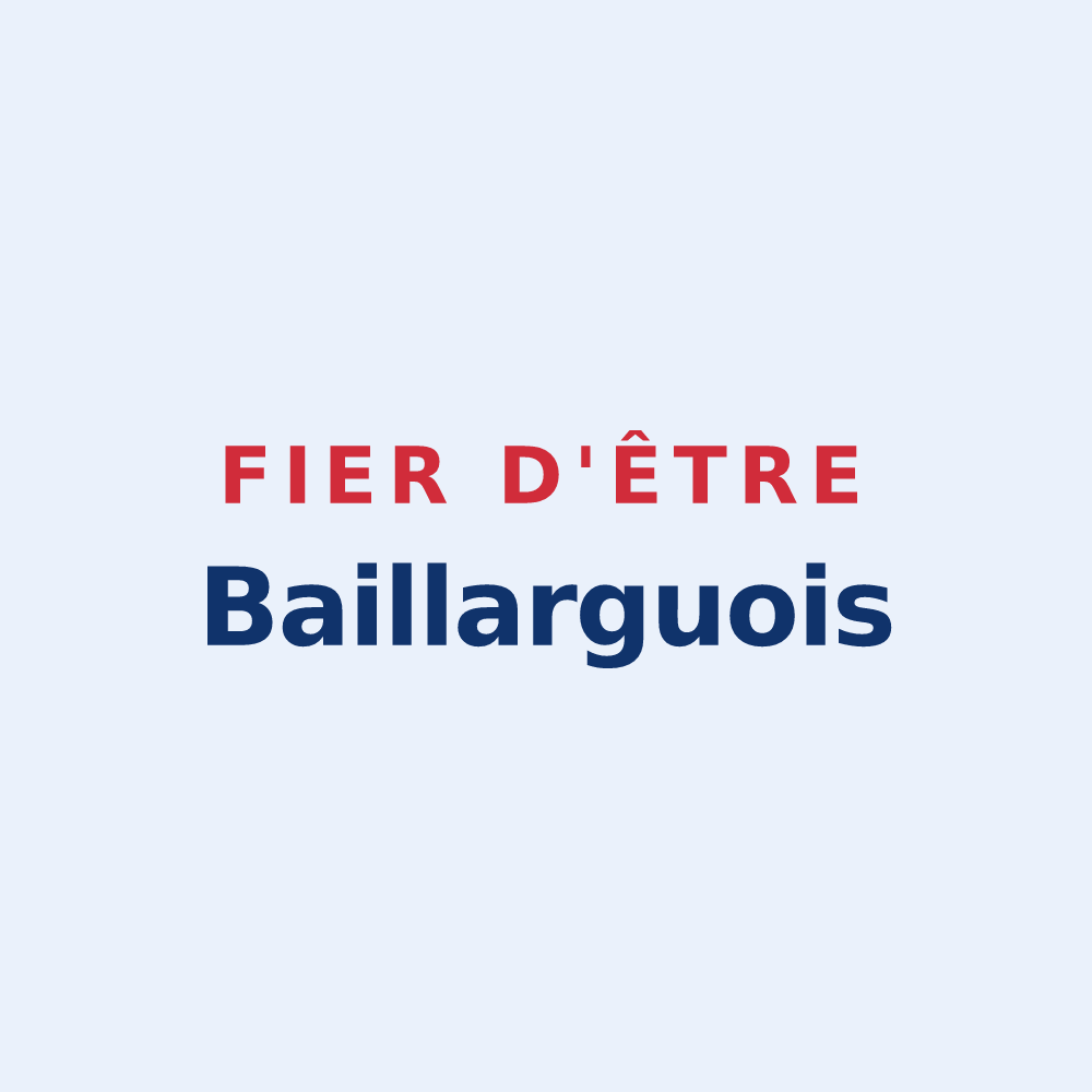 Sticker « Fier d'être Baillarguois » — design pour Baillargues